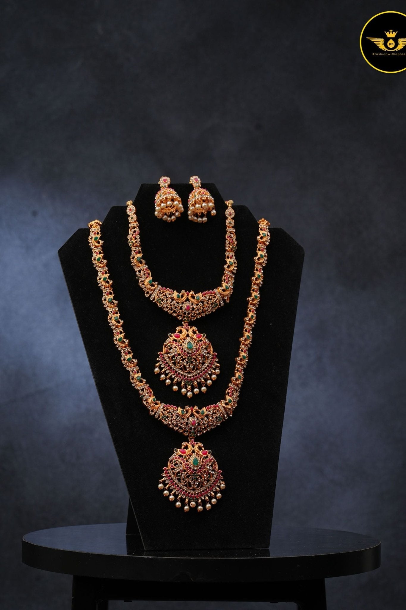 Sleek Radiance: Matte Finish Jewelry Set - JCSFashions Jewelry JCS Fashions Matte Finish