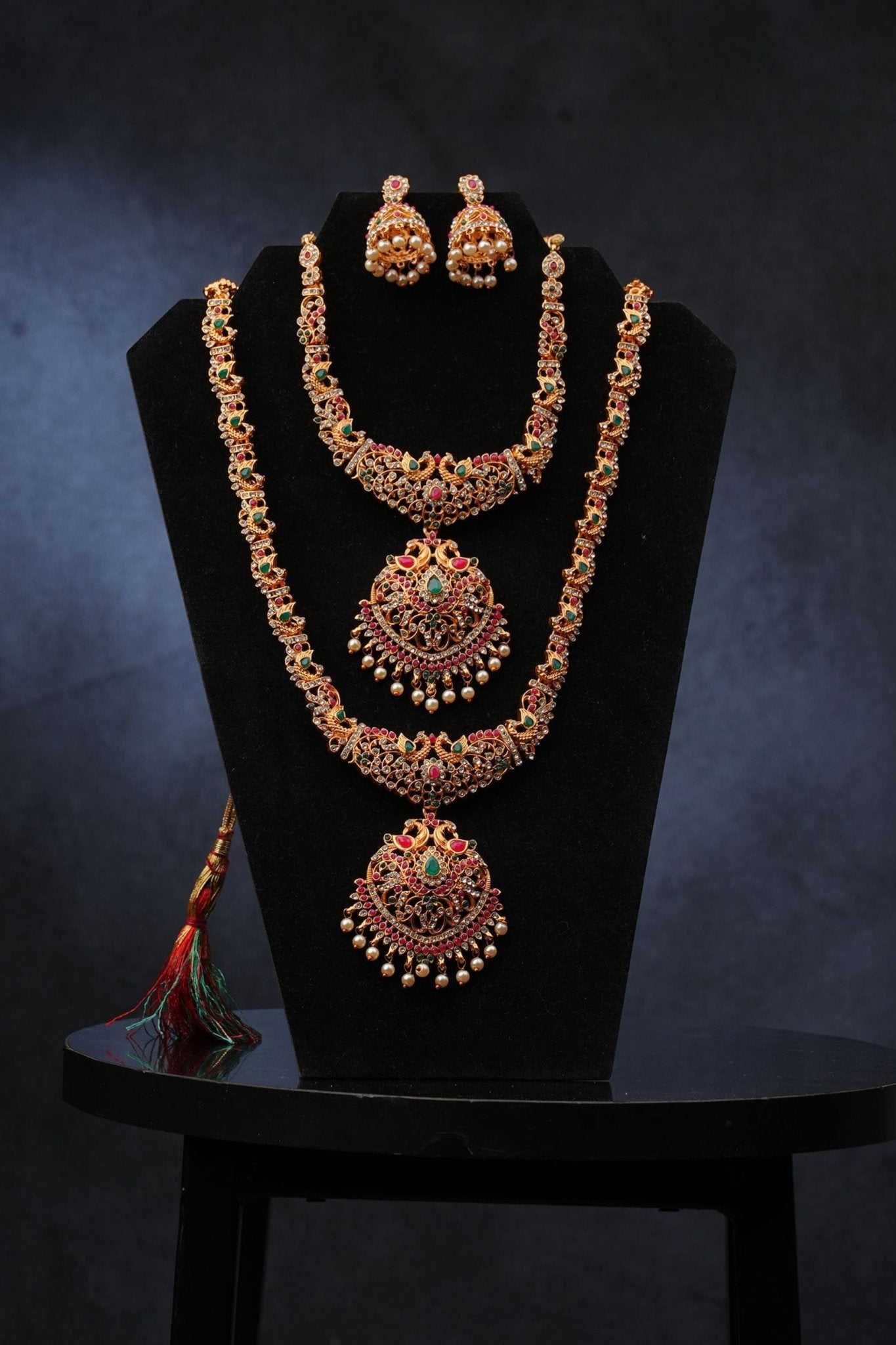 Sleek Radiance: Matte Finish Jewelry Set - JCSFashions Jewelry JCS Fashions