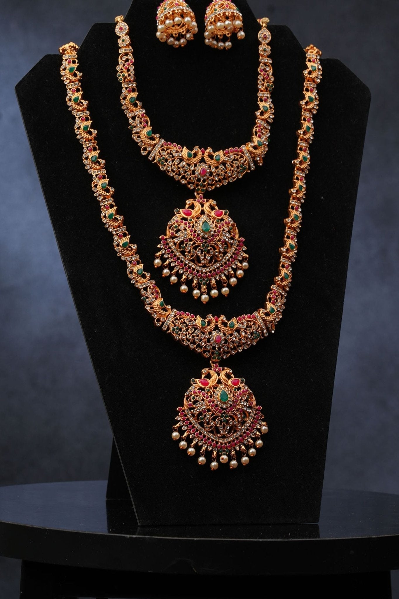 Sleek Radiance: Matte Finish Jewelry Set - JCSFashions Jewelry JCS Fashions