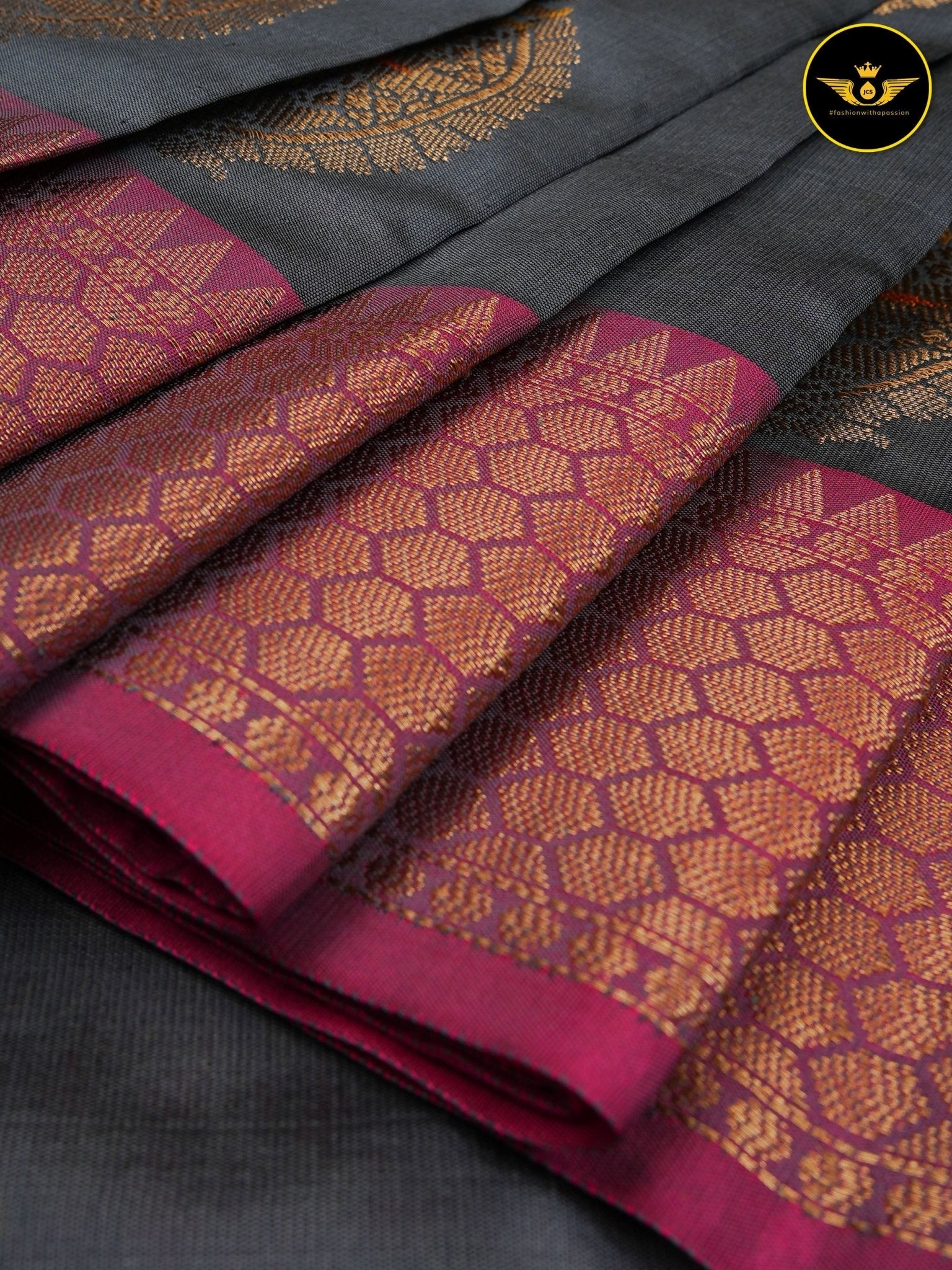 Soft Semi Silk Saree With Fully Stitched Jacquard Blouse SAREE JCS Fashions