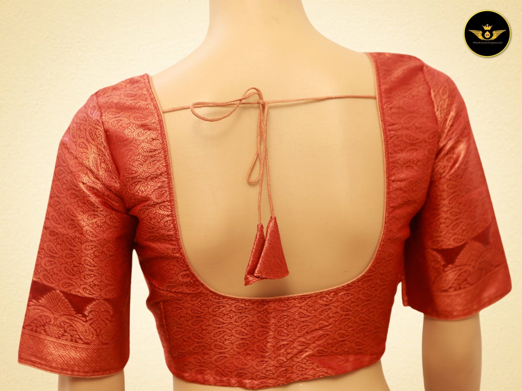 Sophisticated Soft Silk Cotton Sarees With Brocade Blouse SAREE JCS Fashions