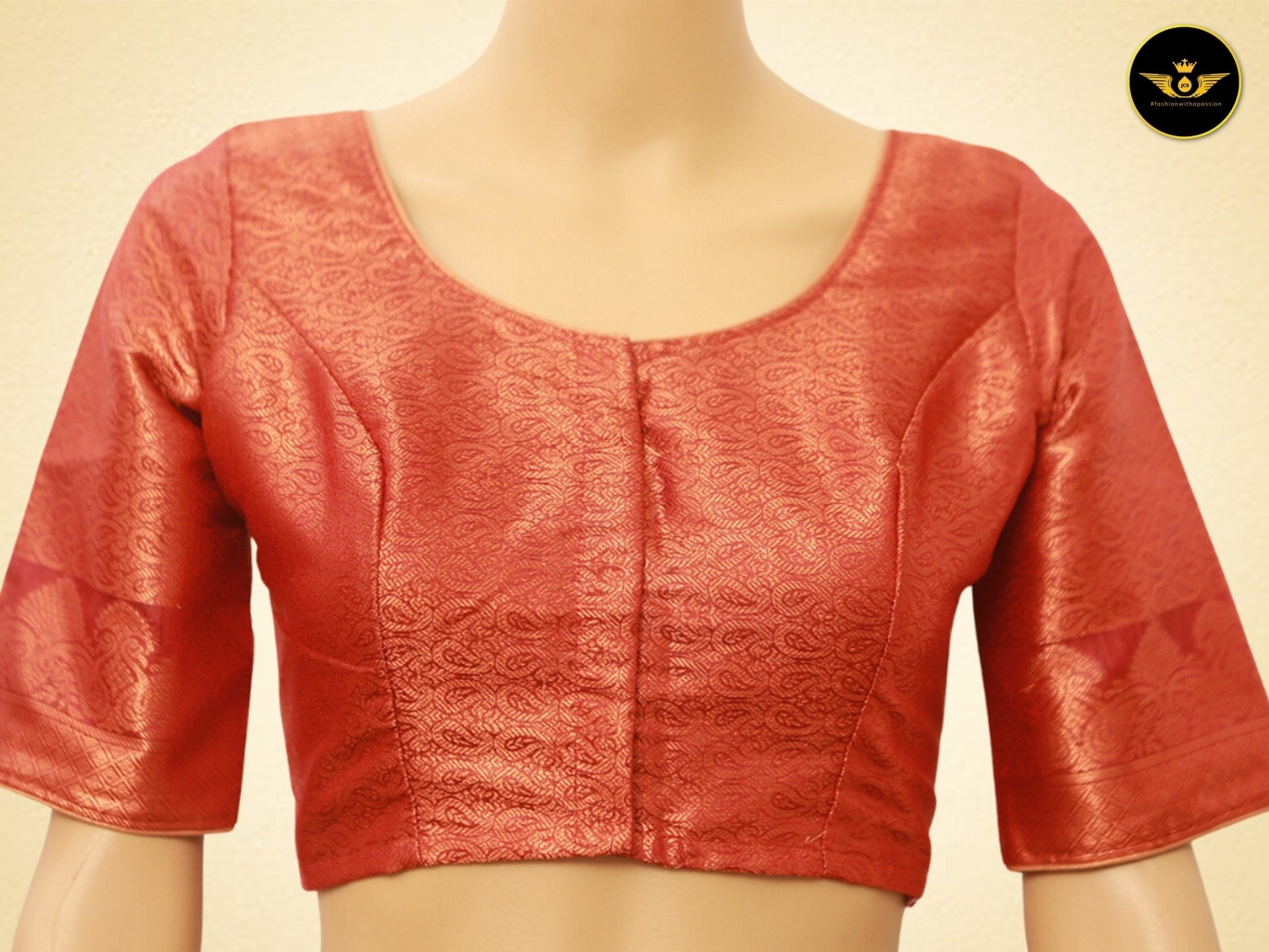 Sophisticated Soft Silk Cotton Sarees With Brocade Blouse SAREE JCS Fashions