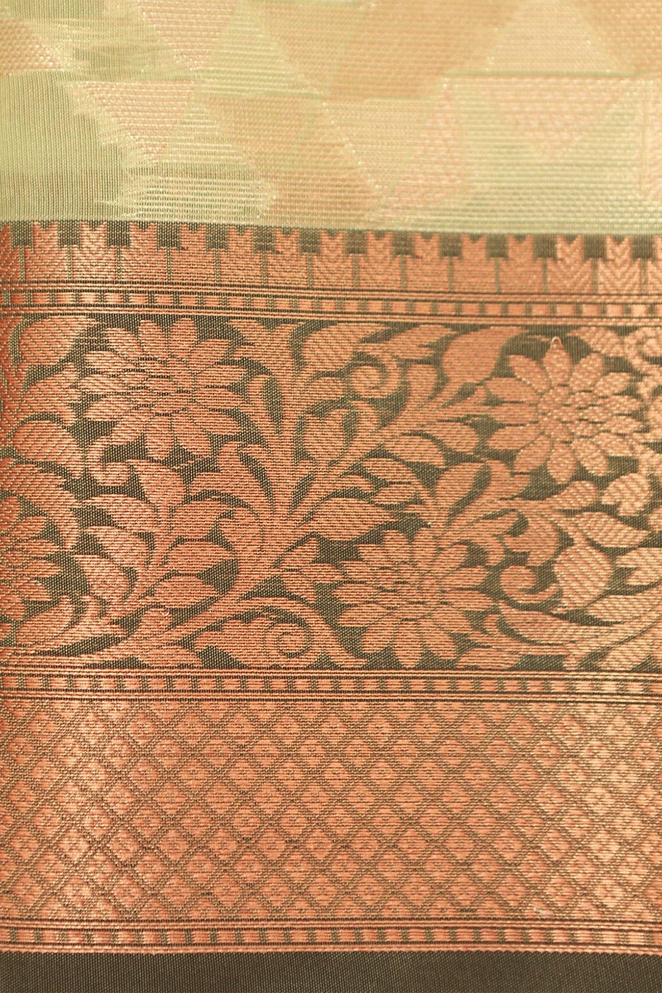 Stunning Semi Silk Saree with Beautiful Weaves, Contrast Border & Pallu Saree JCS Fashions