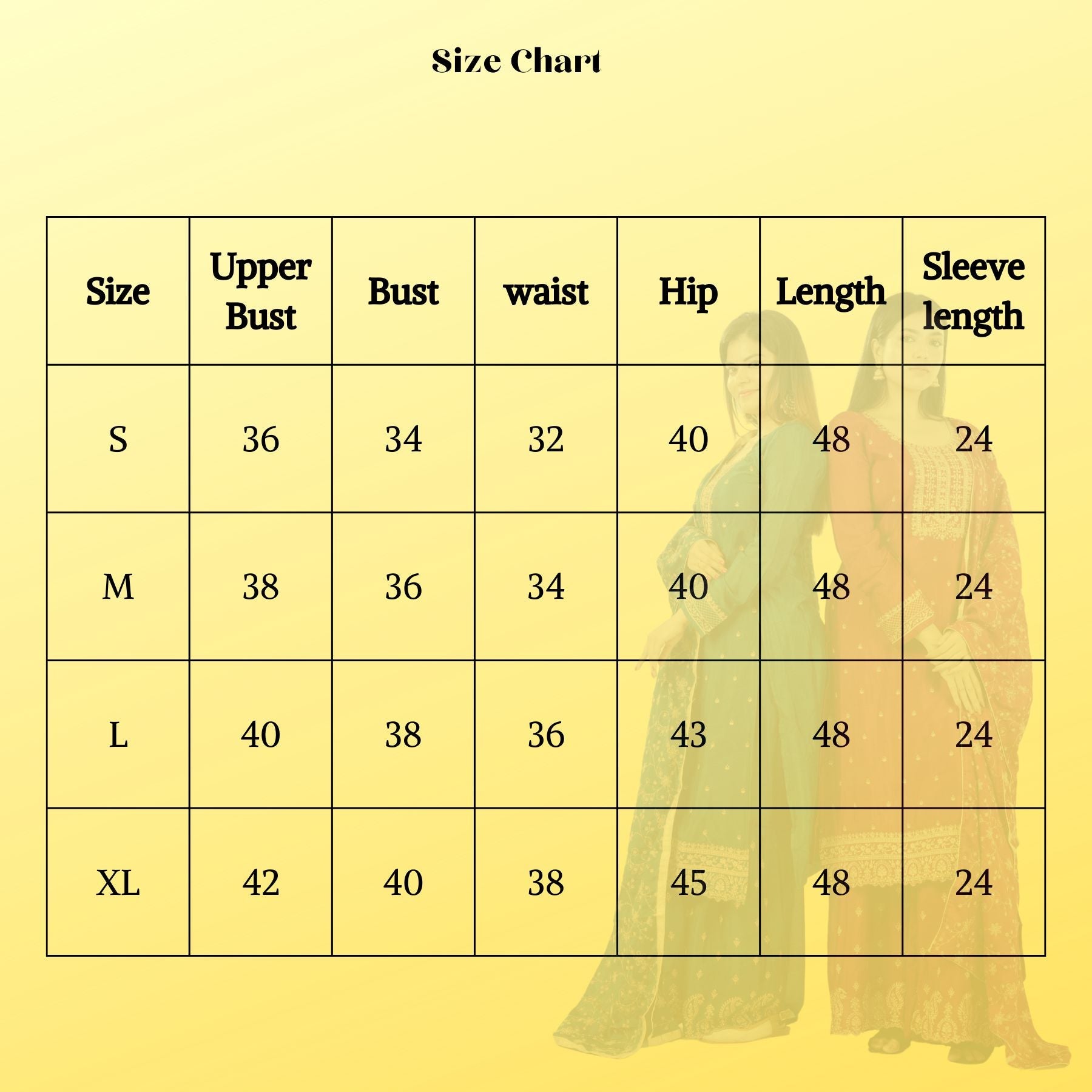 Stunning Soft Chinnon Silk Sharara - Elegant Handwork Embroidery KURTI JCS Fashions