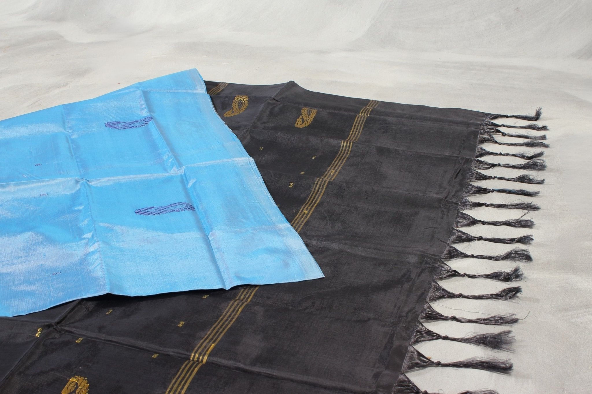 Sublime Banana Pith Saree: Sustainable Indian Fashion in Natural Hue Saree JCS Fashions