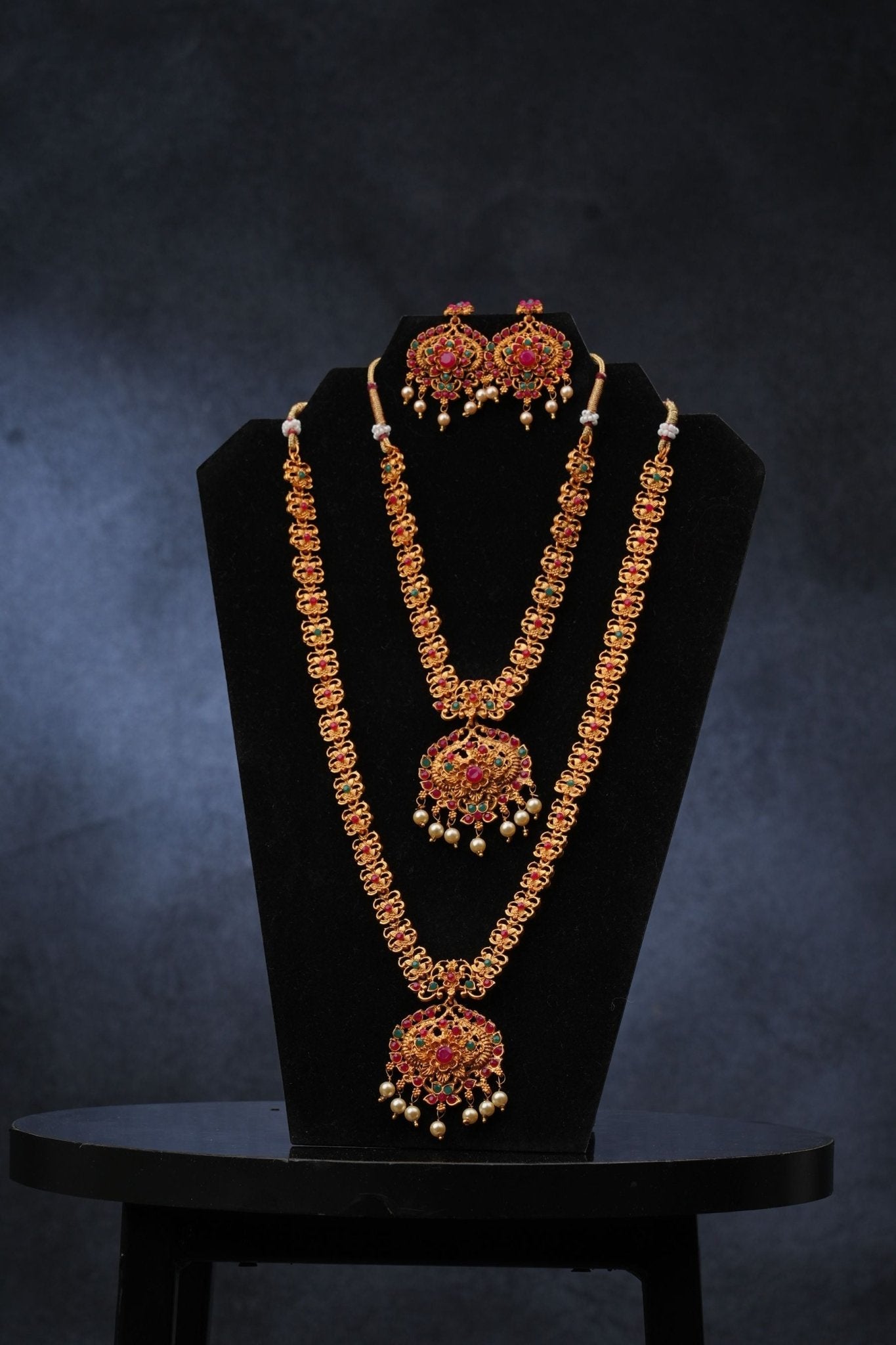 Timeless Chic: Matte Finish Jewelry Set - JCSFashions Jewelry JCS Fashions Matte Finish