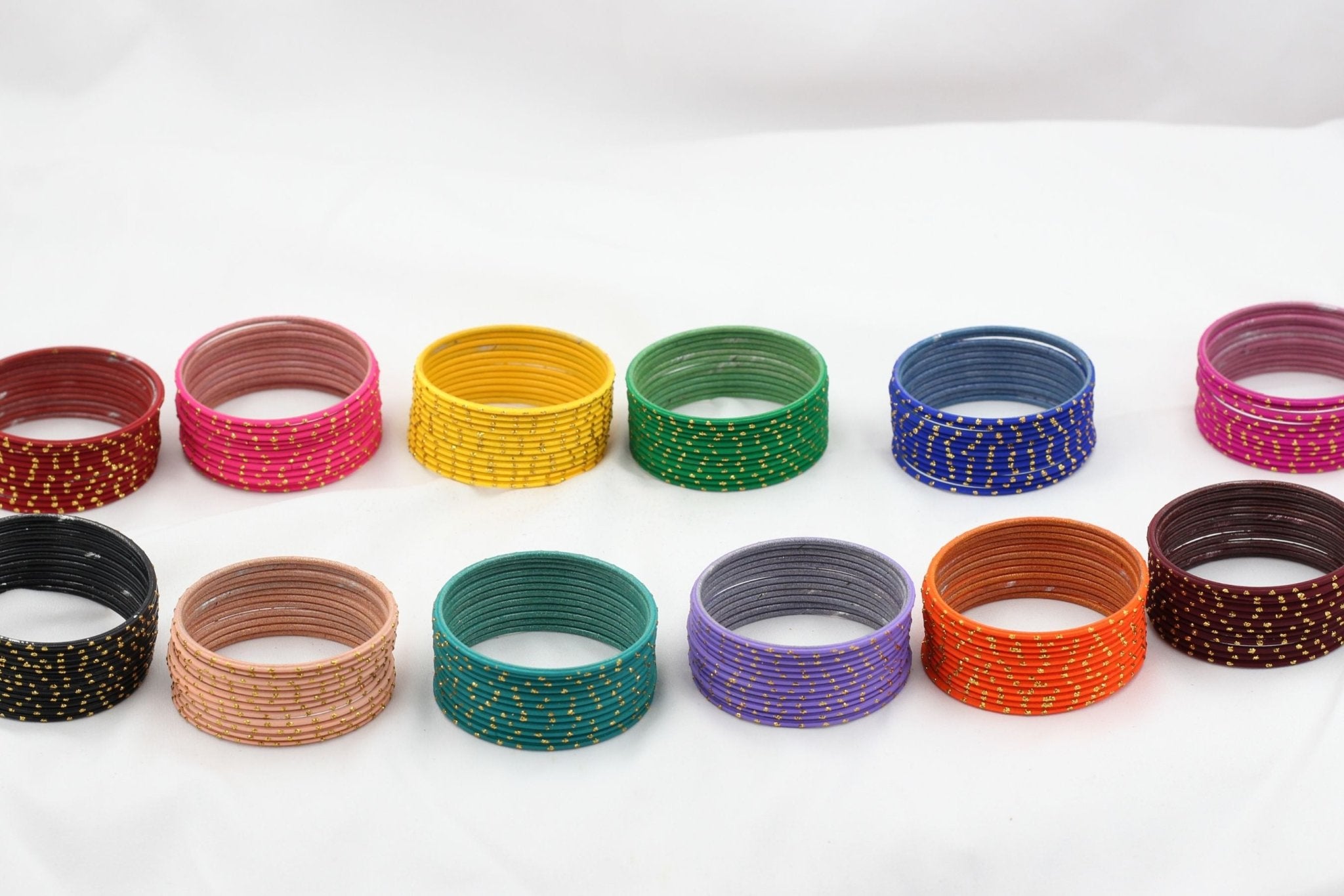 Timeless Multicolor Brass and Copper Bangle for Women Jewelry JCS Fashions