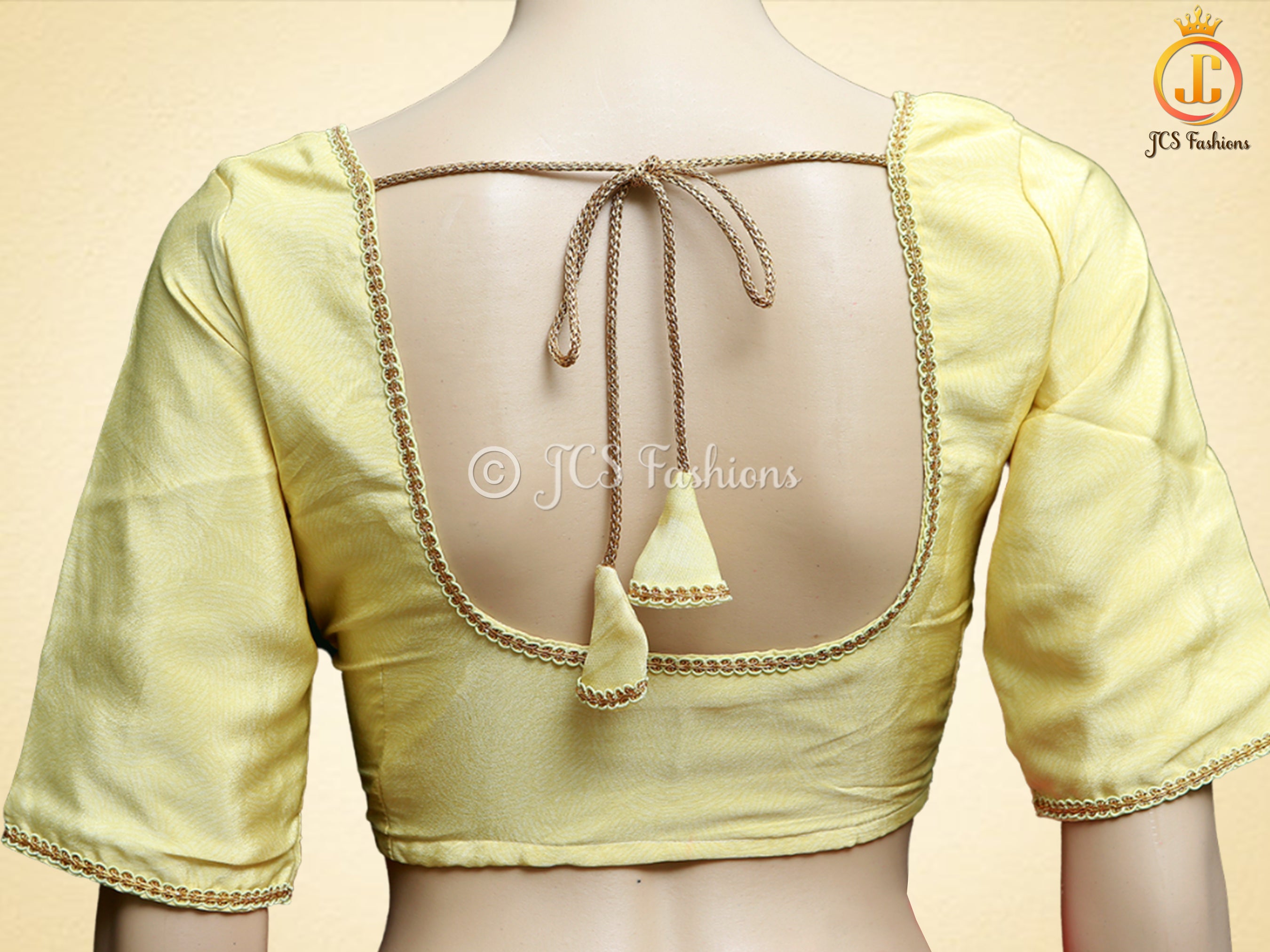 Soft Organza Saree With embroidery and zari work, Fully stitched blouse SAREE JCS Fashions