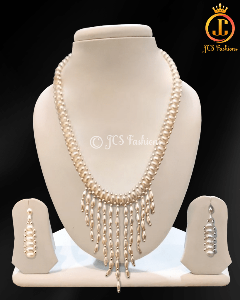 Authentic Freshwater Sets - Unveil Timeless Beauty with Our Quality Pearls Jewelry JCS Fashions White
