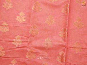 Exquisite Soft Silk Cotton Saree With Brocade Blouse