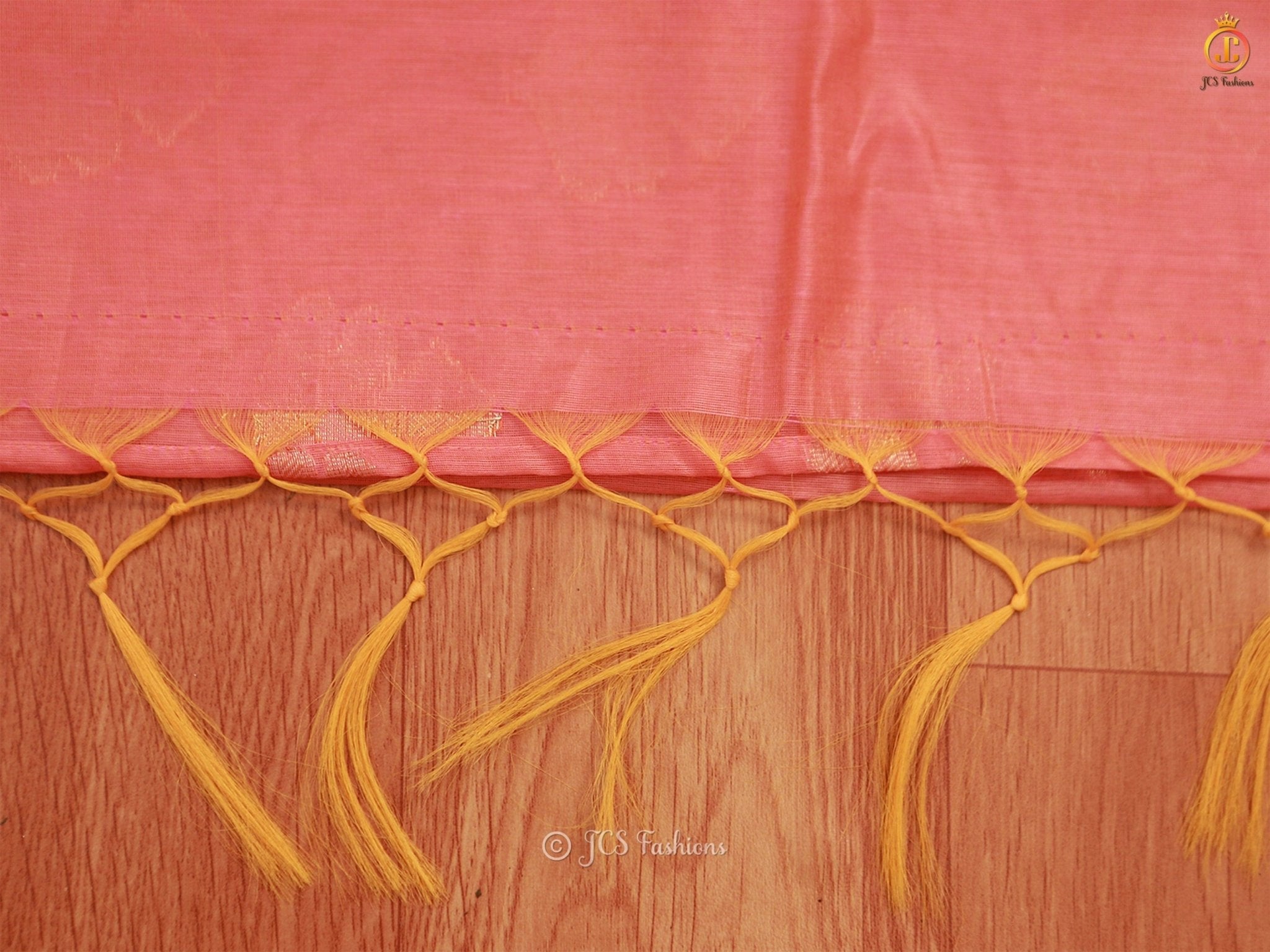 Exquisite Soft Silk Cotton Saree With Brocade Blouse SAREE JCS Fashions