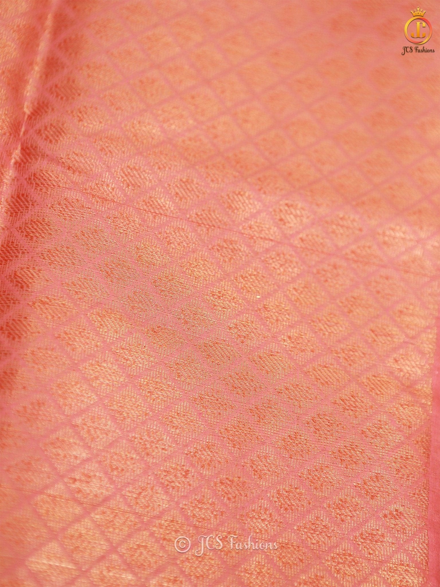 Exquisite Soft Silk Cotton Saree With Brocade Blouse SAREE JCS Fashions