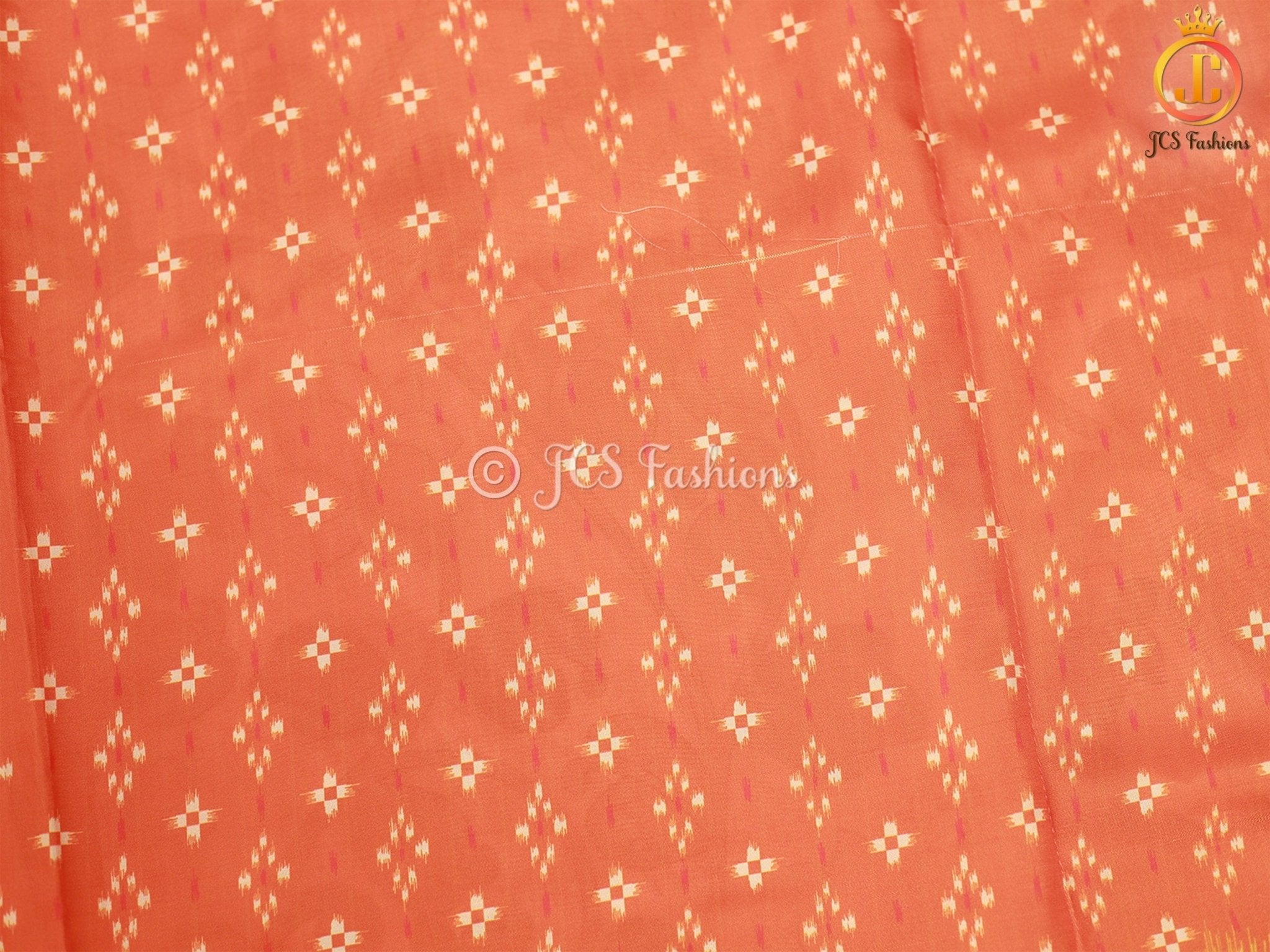 Fine Satin Material Saree With Pitchwai And Kalamkari Design SAREE JCS Fashions