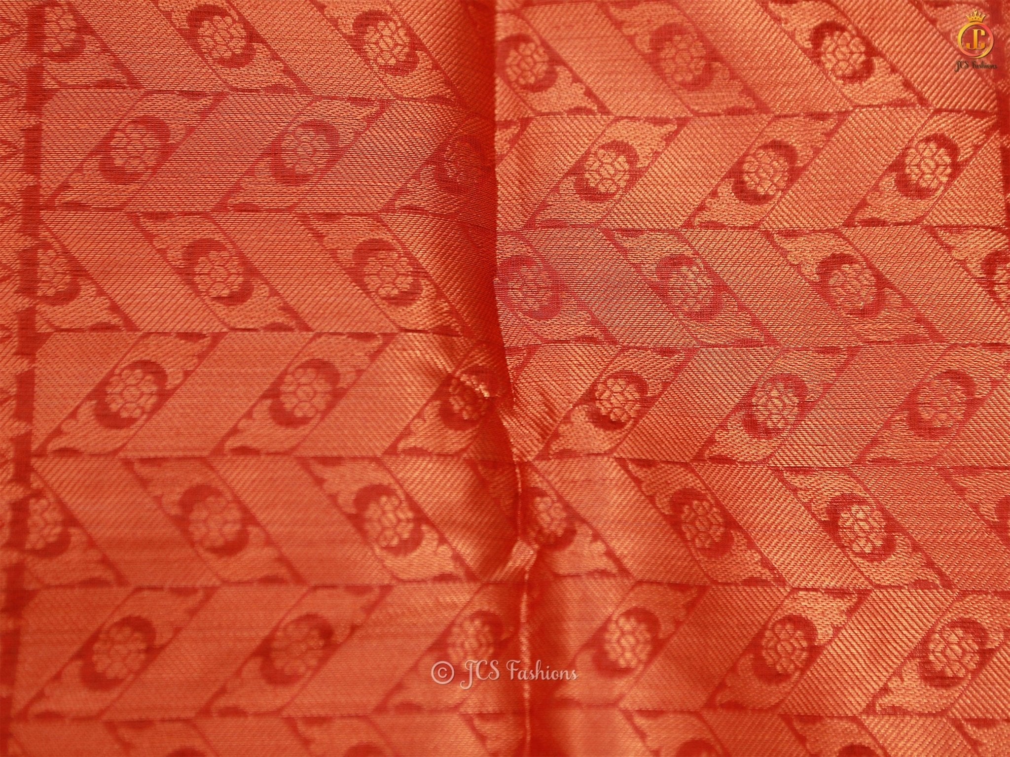 Graceful Soft Silk Cotton Saree With Brocade Blouse SAREE JCS Fashions