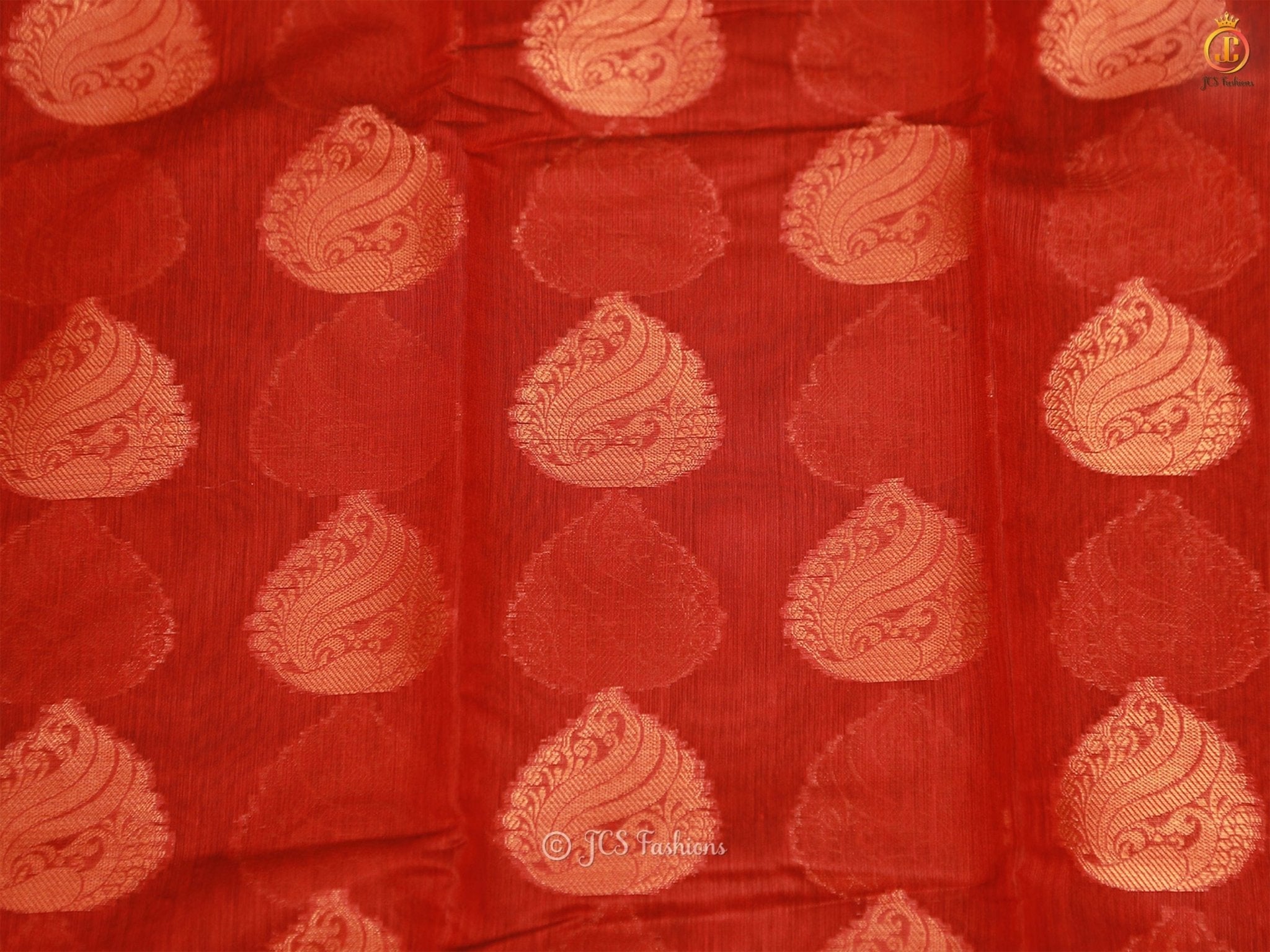 Graceful Soft Silk Cotton Saree With Brocade Blouse SAREE JCS Fashions