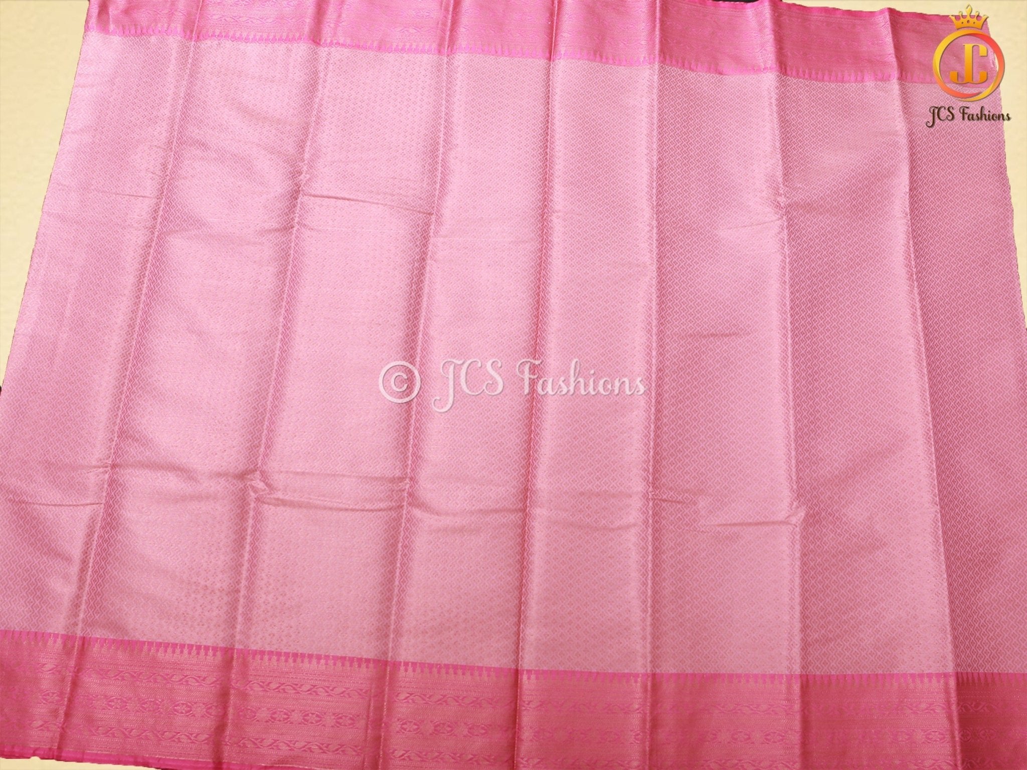 Indian Butta Design Soft Silk Saree With Blouse SAREE JCS Fashions