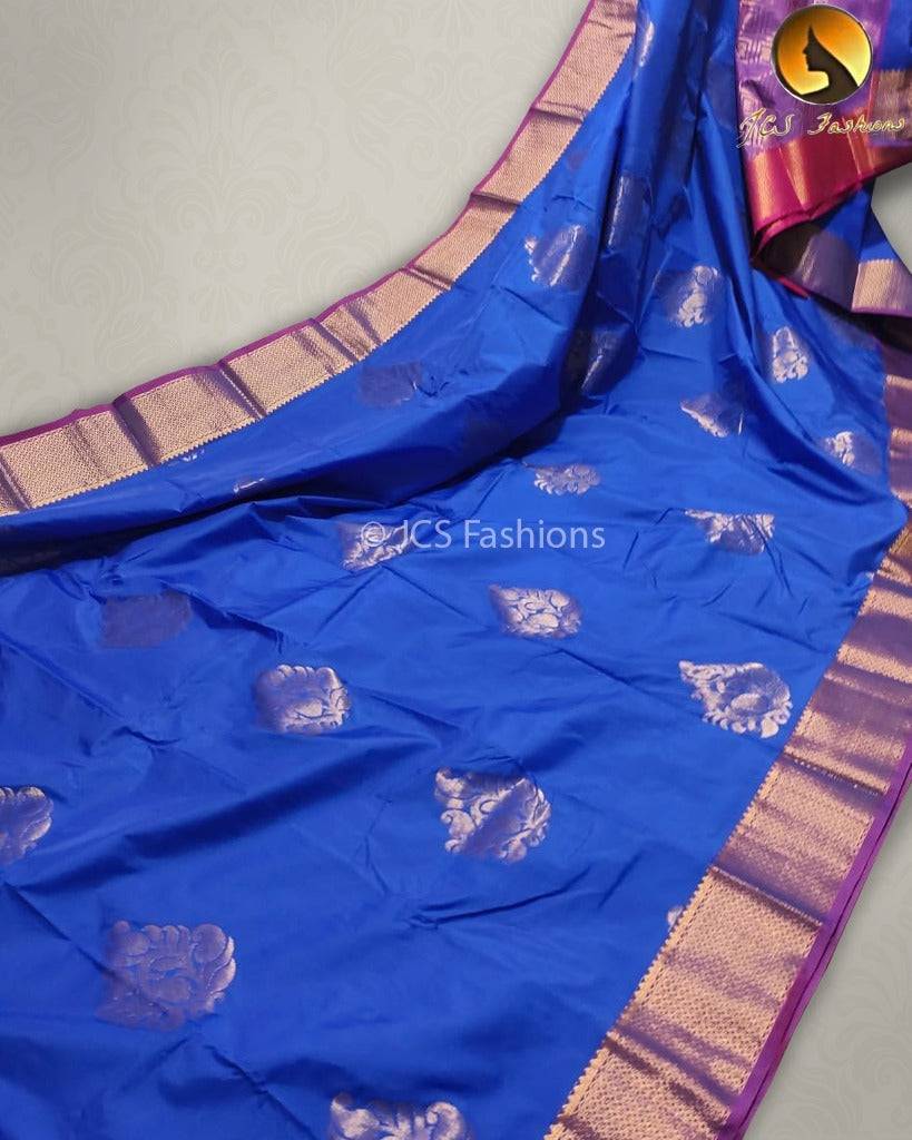 Kanchipuram Semi Silk Saree – Timeless Elegance for Every Occasion Saree JCS Fashions