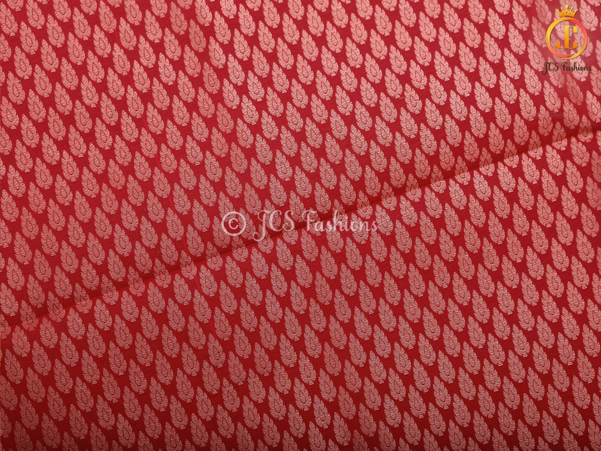 Mustard Yellow Korvai Semi-Silk Saree With Maggam Work Blouse SAREE JCS Fashions