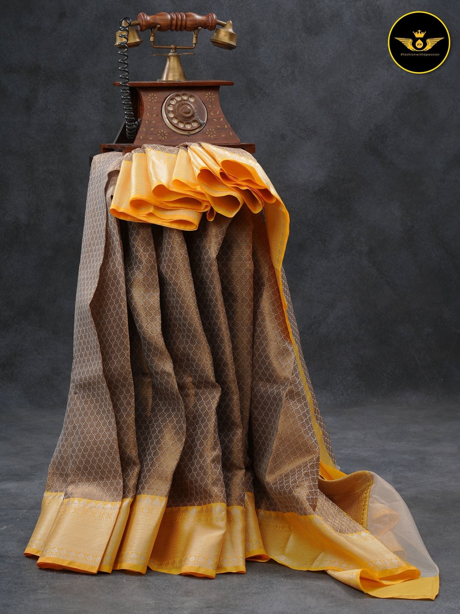 Pure Handloom Banarasi Muslin Silk Saree |JCSFashions SAREE JCS Fashions