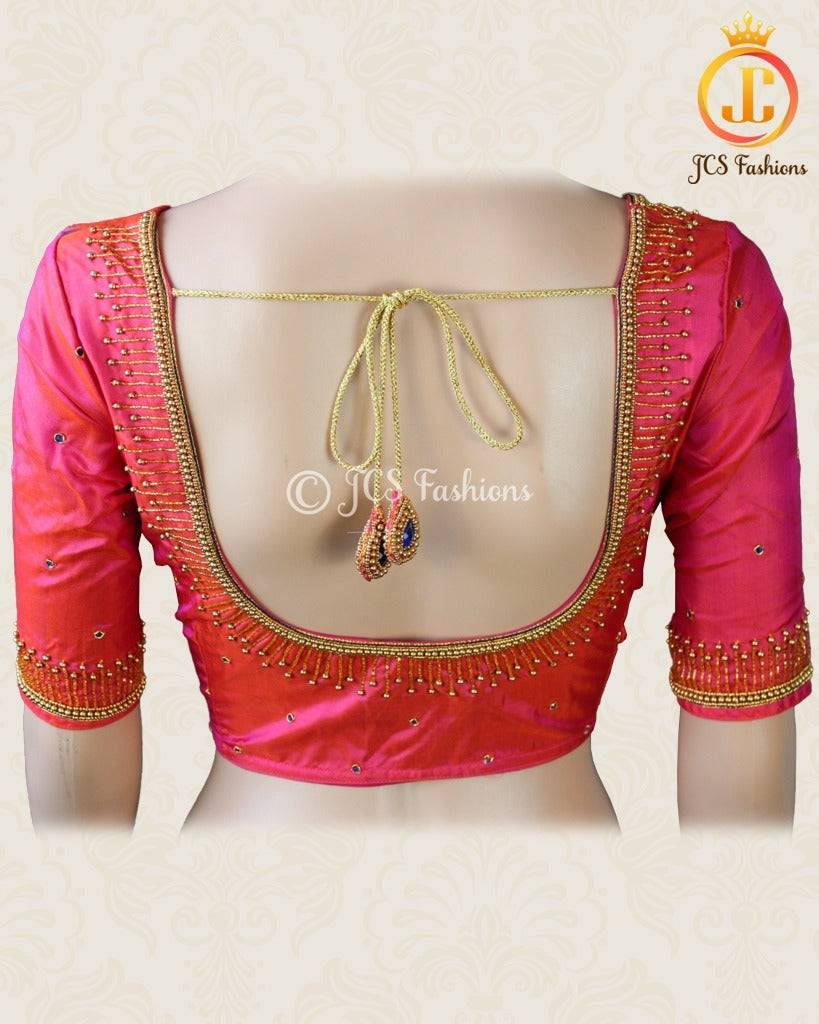 Pure Kancheepuram Handloom Silk Saree Saree JCS Fashions