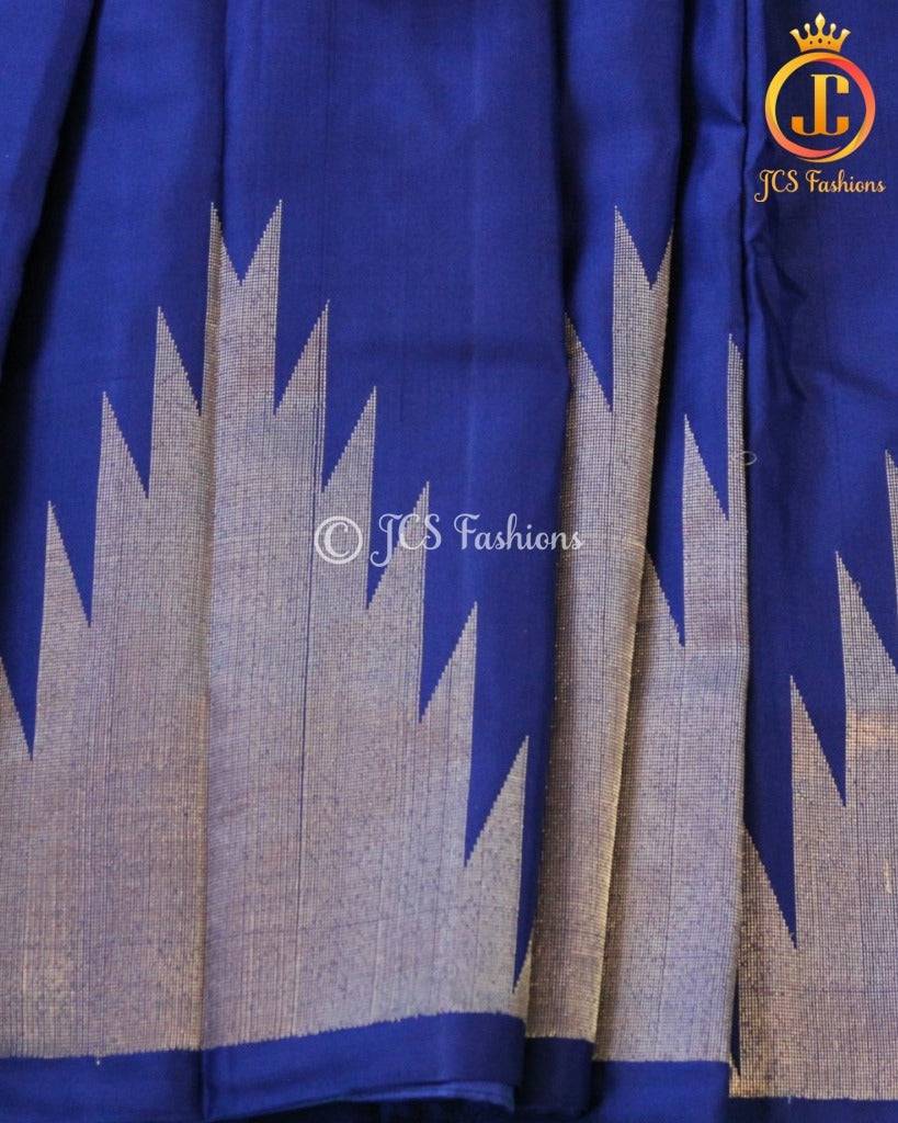 Pure Kancheepuram Handloom Silk Saree Saree JCS Fashions