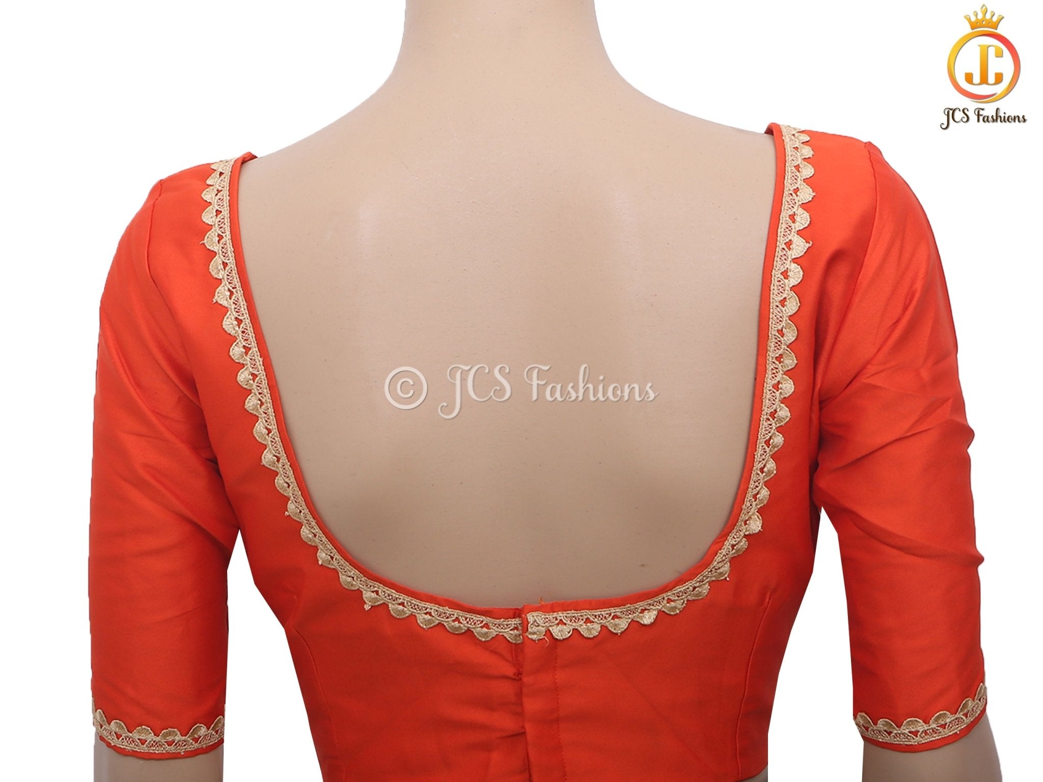 Sabyasashi Cut Ready-Made Blouse, Lehenga and Stylish Saree Blouse Blouse JCS Fashions