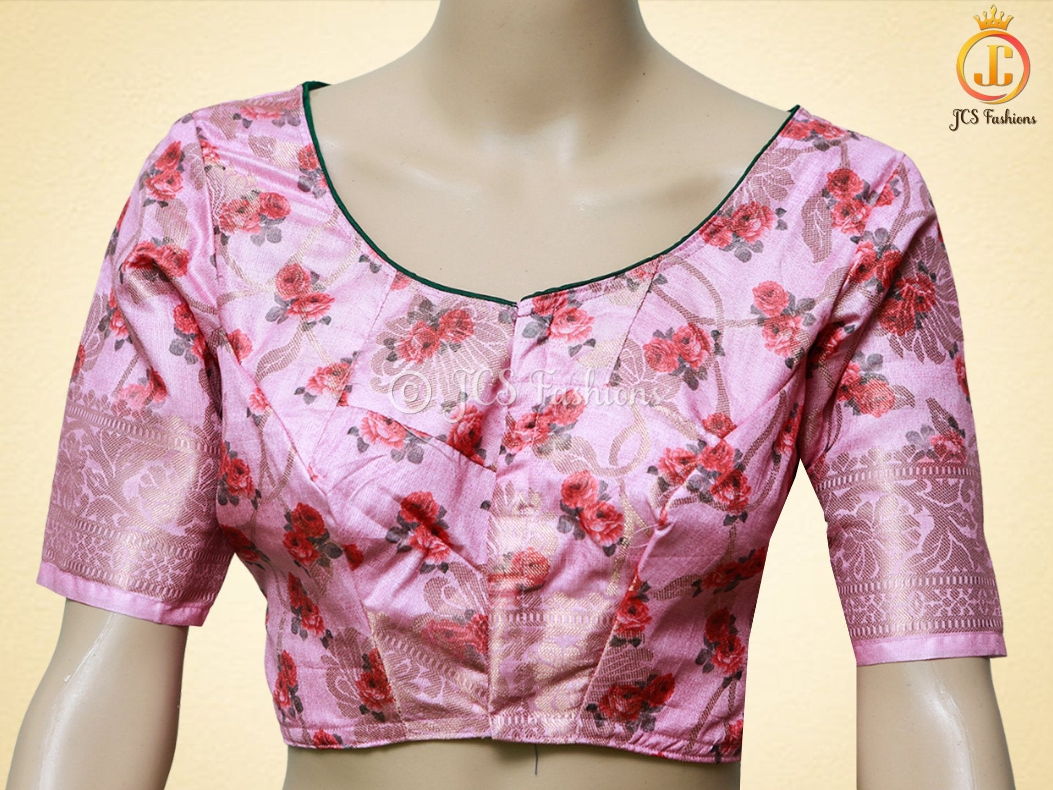 Semi Munga silk saree with digital print and weaving design. Grand pallu SAREE JCS Fashions