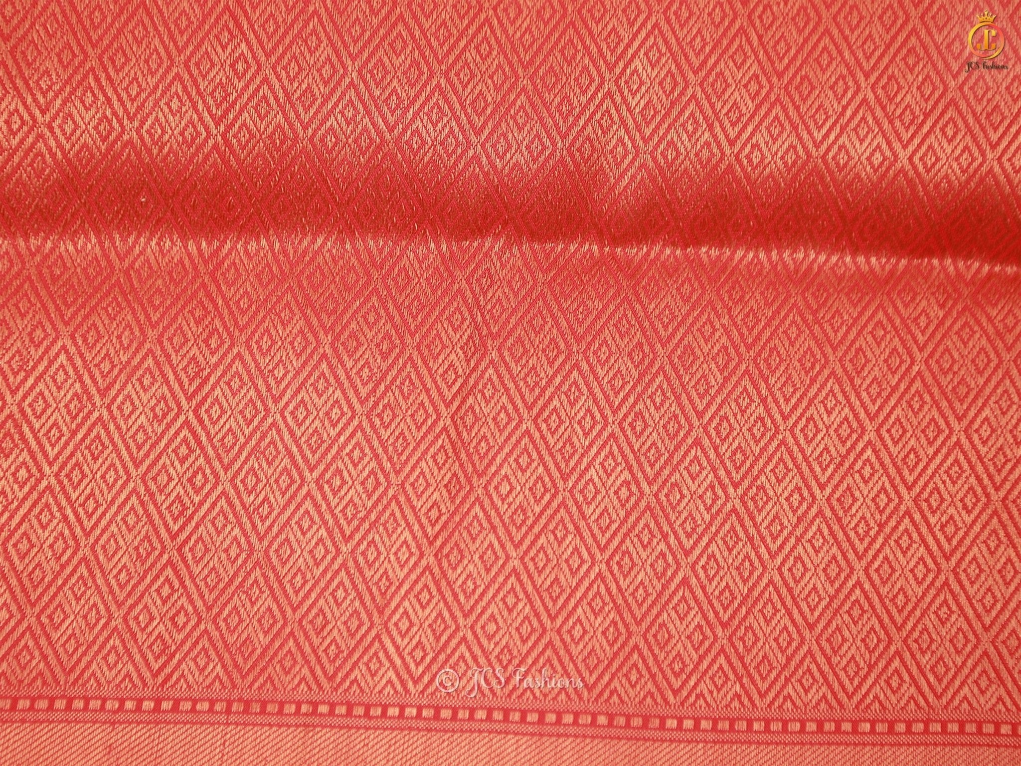 Soft Silk Saree with Copper Zari Weaves And Blouse SAREE JCS Fashions