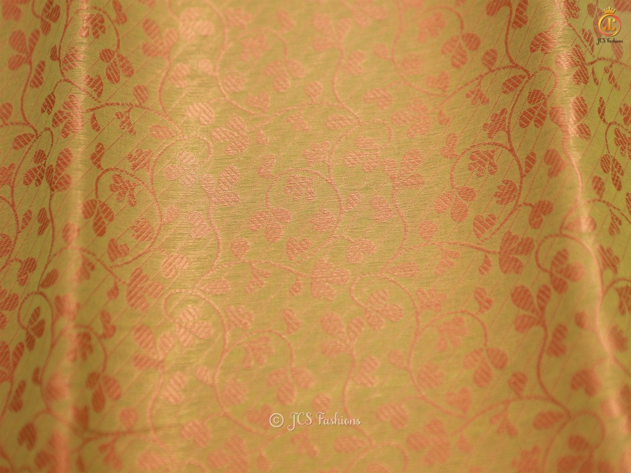 Soft Silk Saree with Copper Zari Weaves And Blouse SAREE JCS Fashions