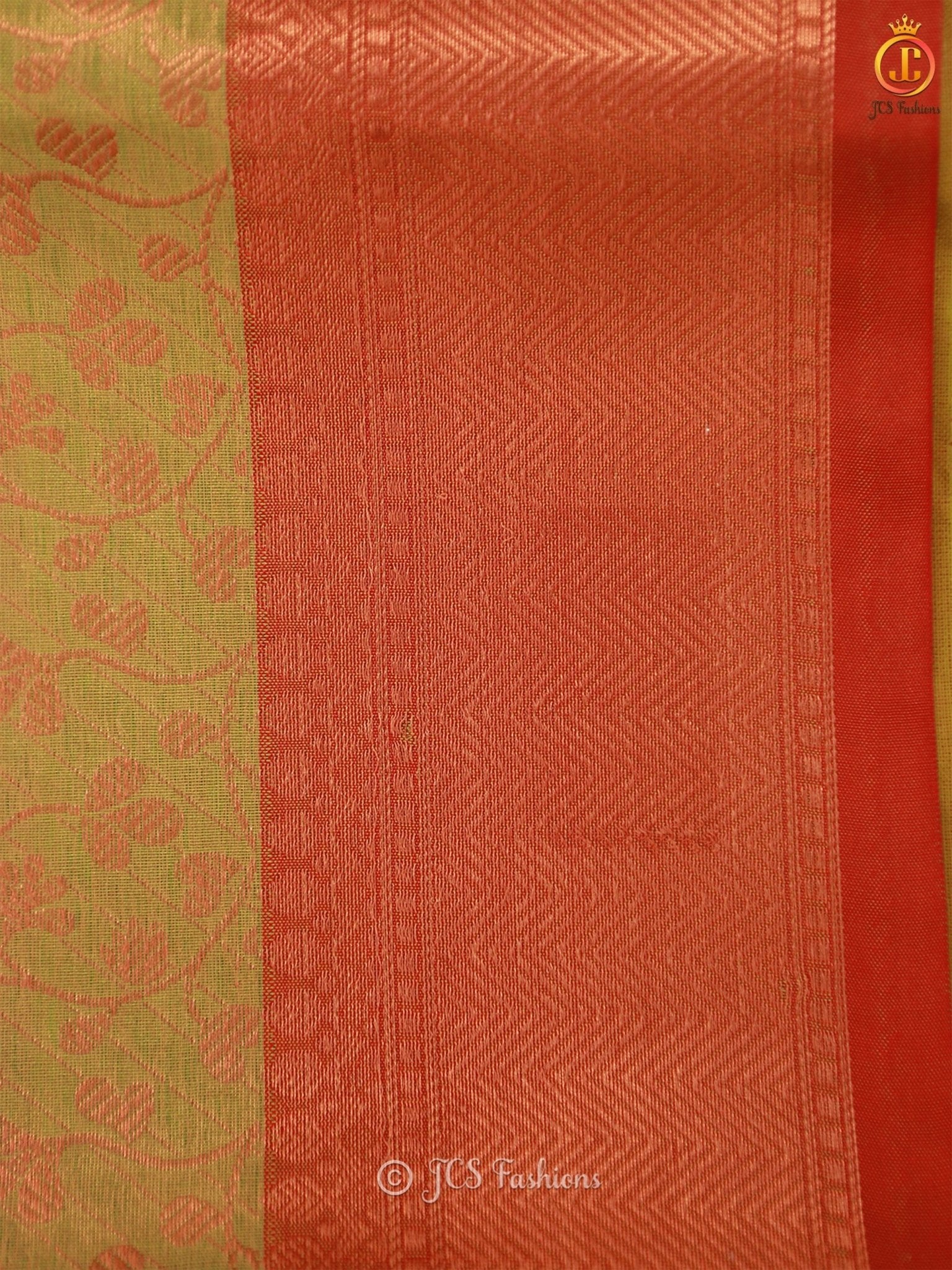 Soft Silk Saree with Copper Zari Weaves And Blouse SAREE JCS Fashions