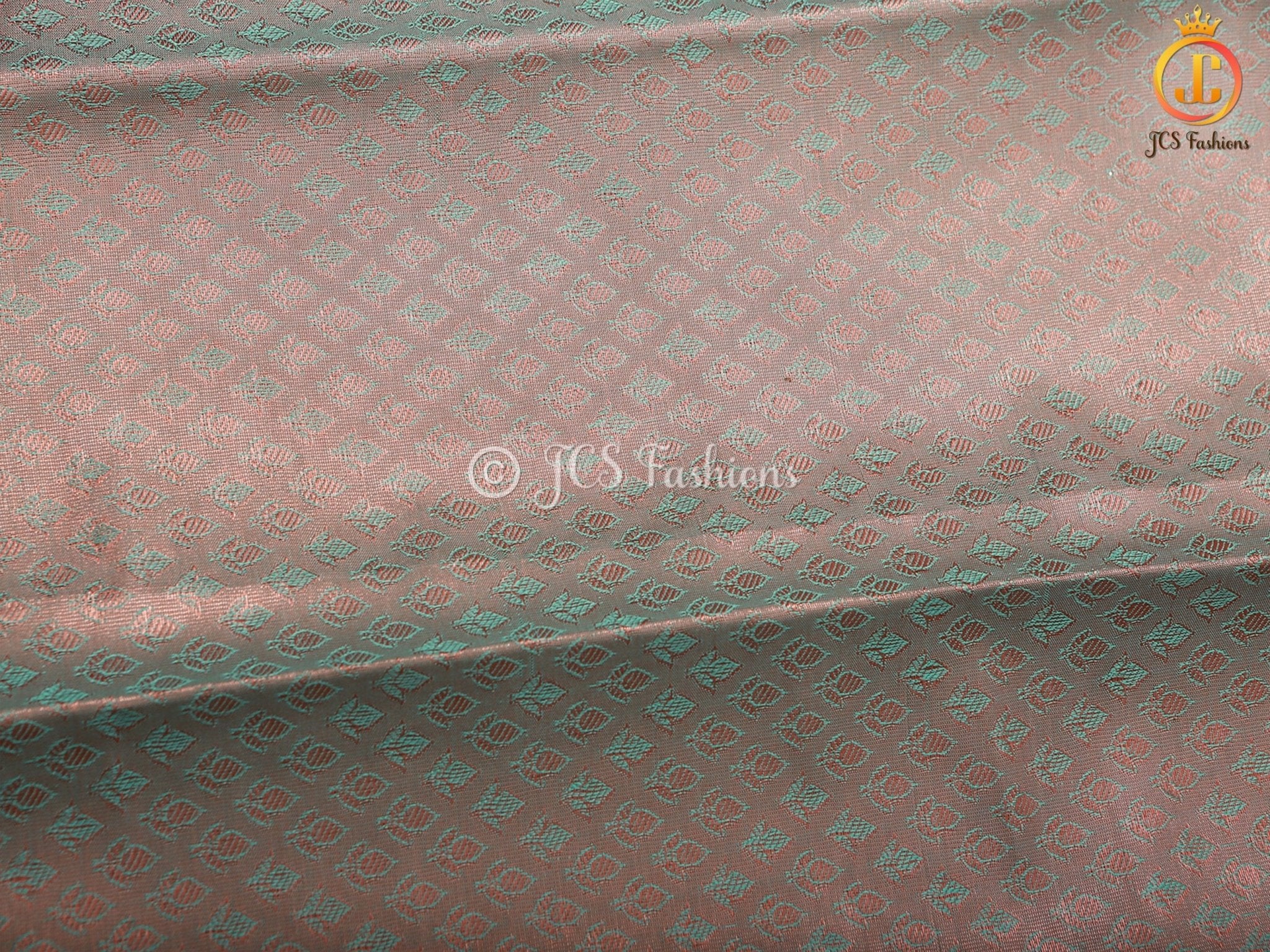 Soft Silk Saree with Leaf Butta Design SAREE JCS Fashions