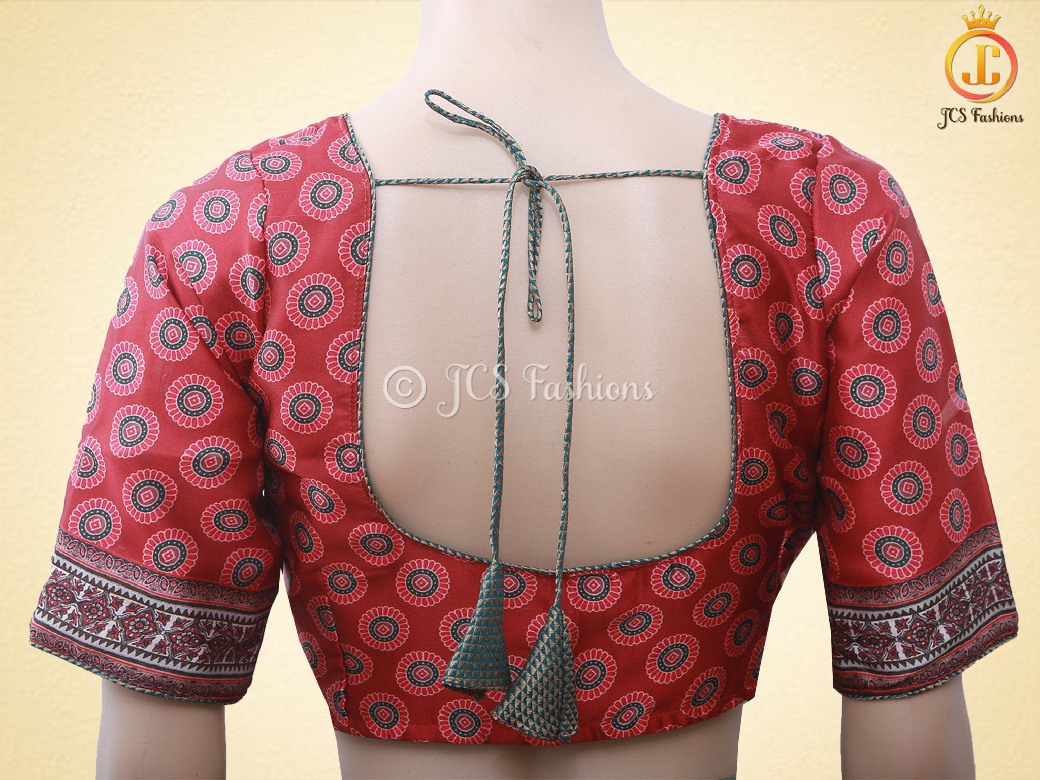 Soft Silky Smooth Crepe Silk Sarees With Contrast Digitally Printed Blouse SAREE JCS Fashions