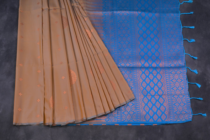 Luxurious Semi Silk Kanchipuram Saree - Elegance & Tradition Redefined