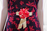 Elegant Kurta Glitter Gown with Stylish Side belt and Glittery Detailing