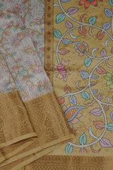 Experience Traditional Elegance with Comfortable Semi Chanderi Silk