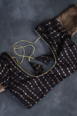 Elegant Shibori Print Kora Silk Saree - Tradition Meets Trend