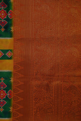 Pichwai Print Designer Saree with Kanchi Border & Indian Artistry