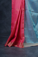 100% Authentic Handloom Kanchi Pattu, Rich Motifs, Silk Mark Certified