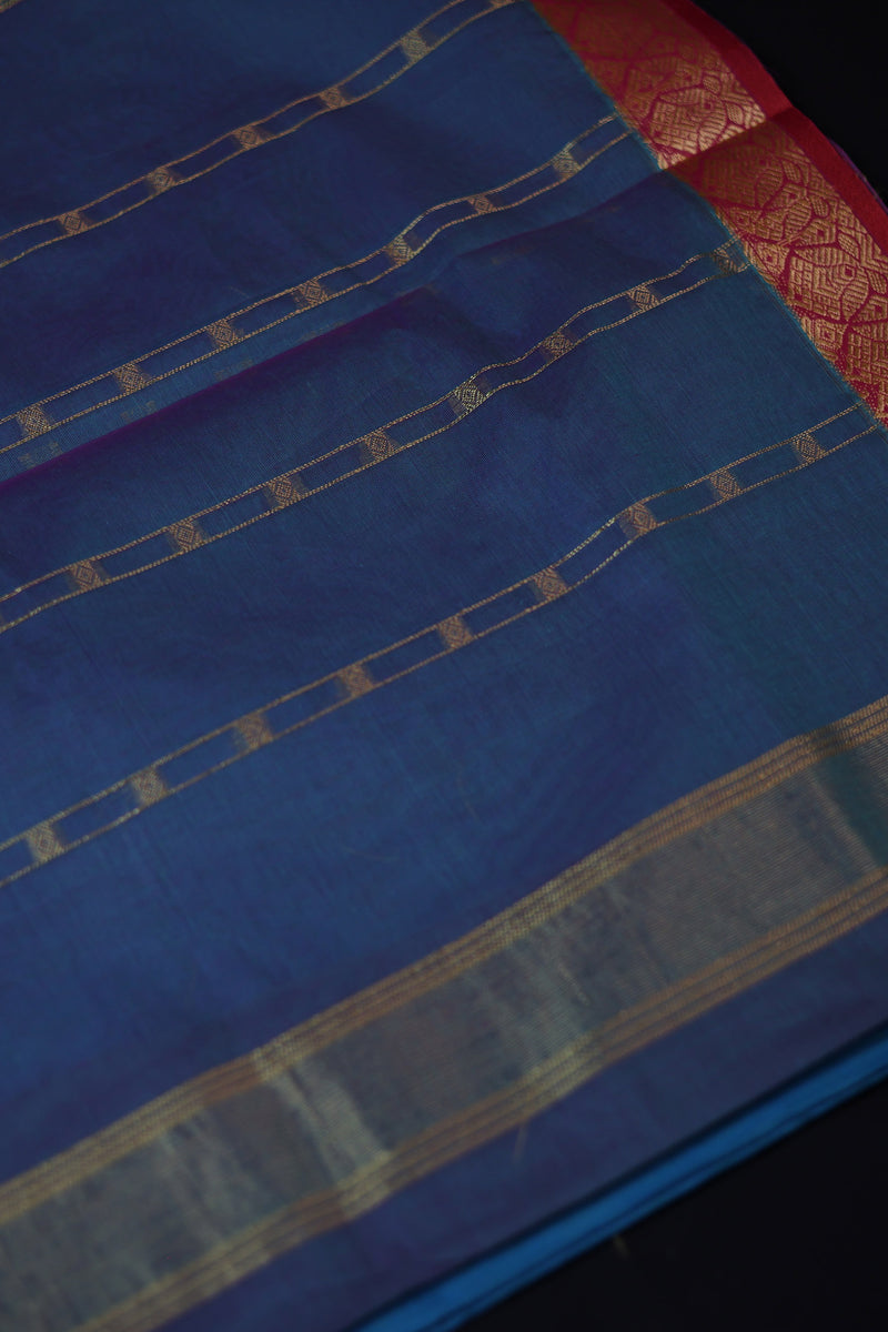 Elegant Cotton Saree - Traditional 6 3/4 Yard Couture by JCSFashions