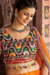 Graceful Green Designer Party Wear for Navratri