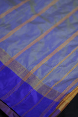 Radiant Semi-Silk Saree with Traditional Zari Detailing