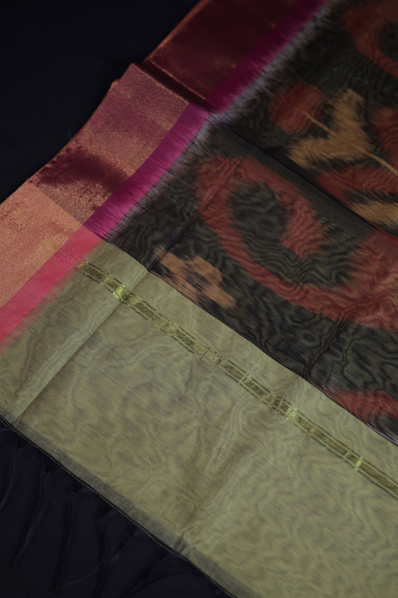 Traditional Madurai Silk Cotton Handloom Saree