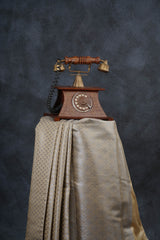 Regal Banarasi Soft Silk Saree & Brocade Blouse - Indian Craftsmanship