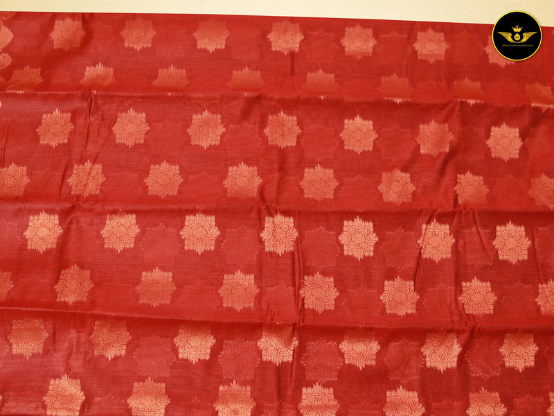 Sophisticated Soft Silk Cotton Sarees With Brocade Blouse