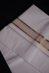 Men's Deluxe Kerala Cotton Dhoti: Tradition Meets Modern Elegance