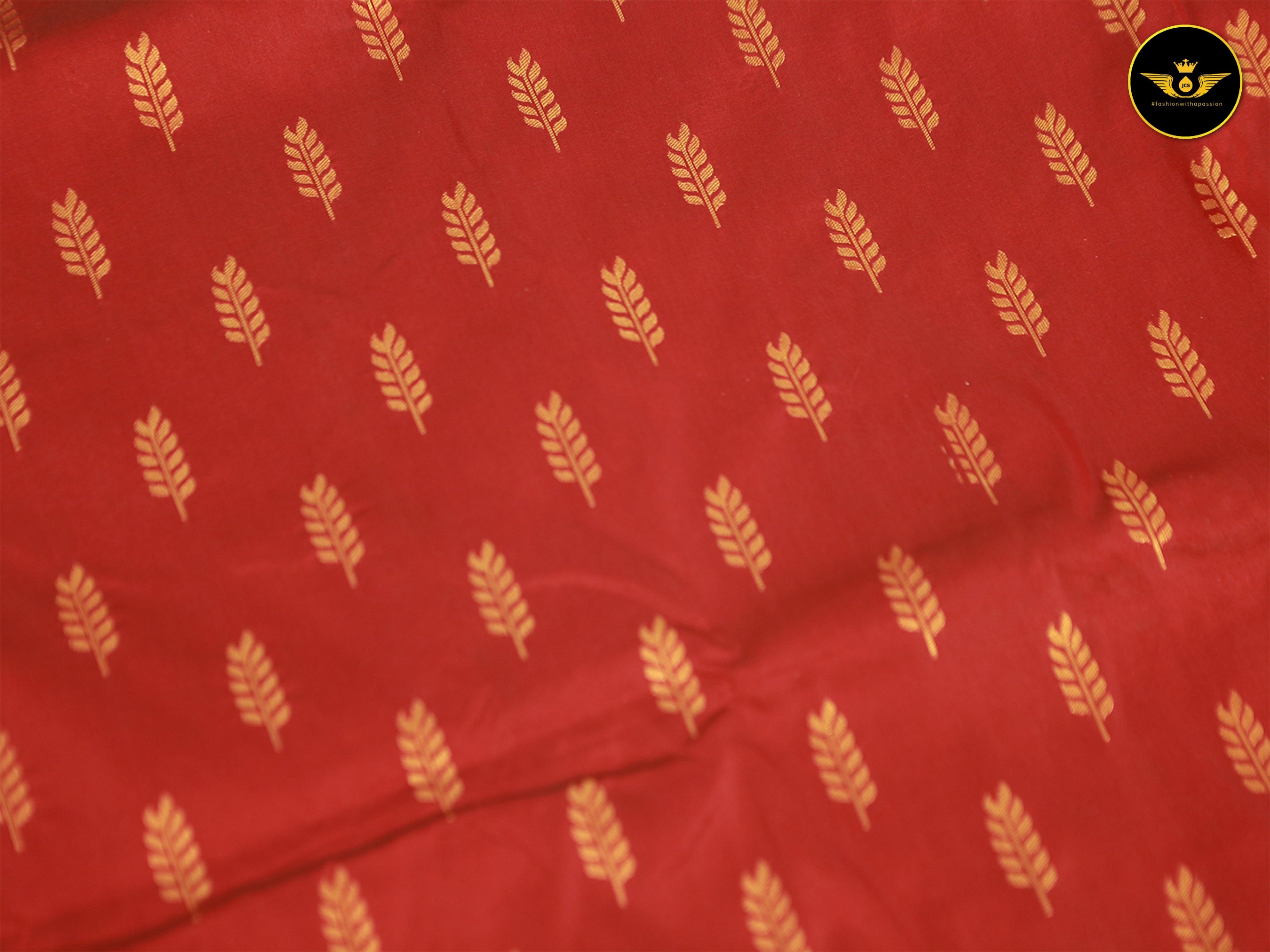 Exquisite Semi Silk Saree with Aari Work Blouse: Elevate Your Style! SAREE JCS Fashions