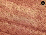 Banarasi Handloon Saree: All-Over Zari Butta with Contrast Border