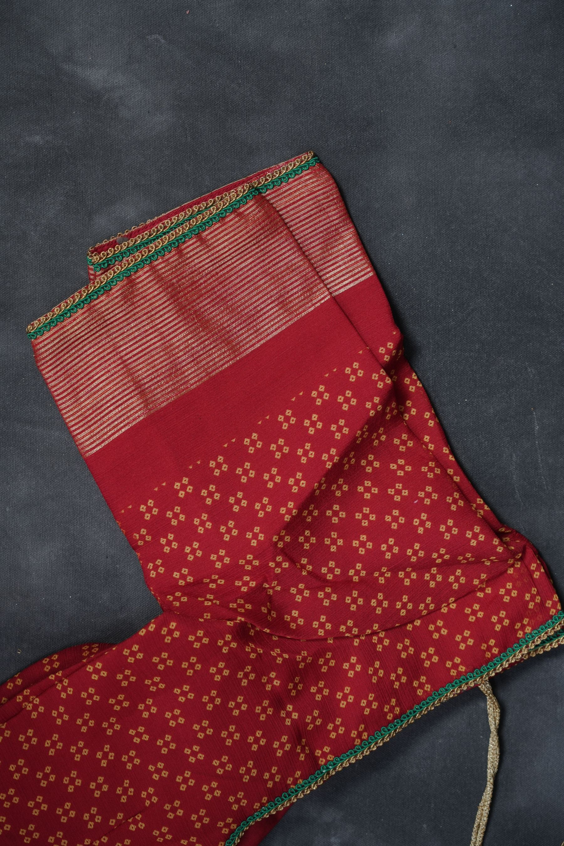 Chic Chiffon Bandini Sarees: Allover Multicolor Beauty with Zari Border SAREE JCS Fashions