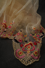 Premium Organza Silk Saree With Fully stitched Satin Bangalori Silk Blouse