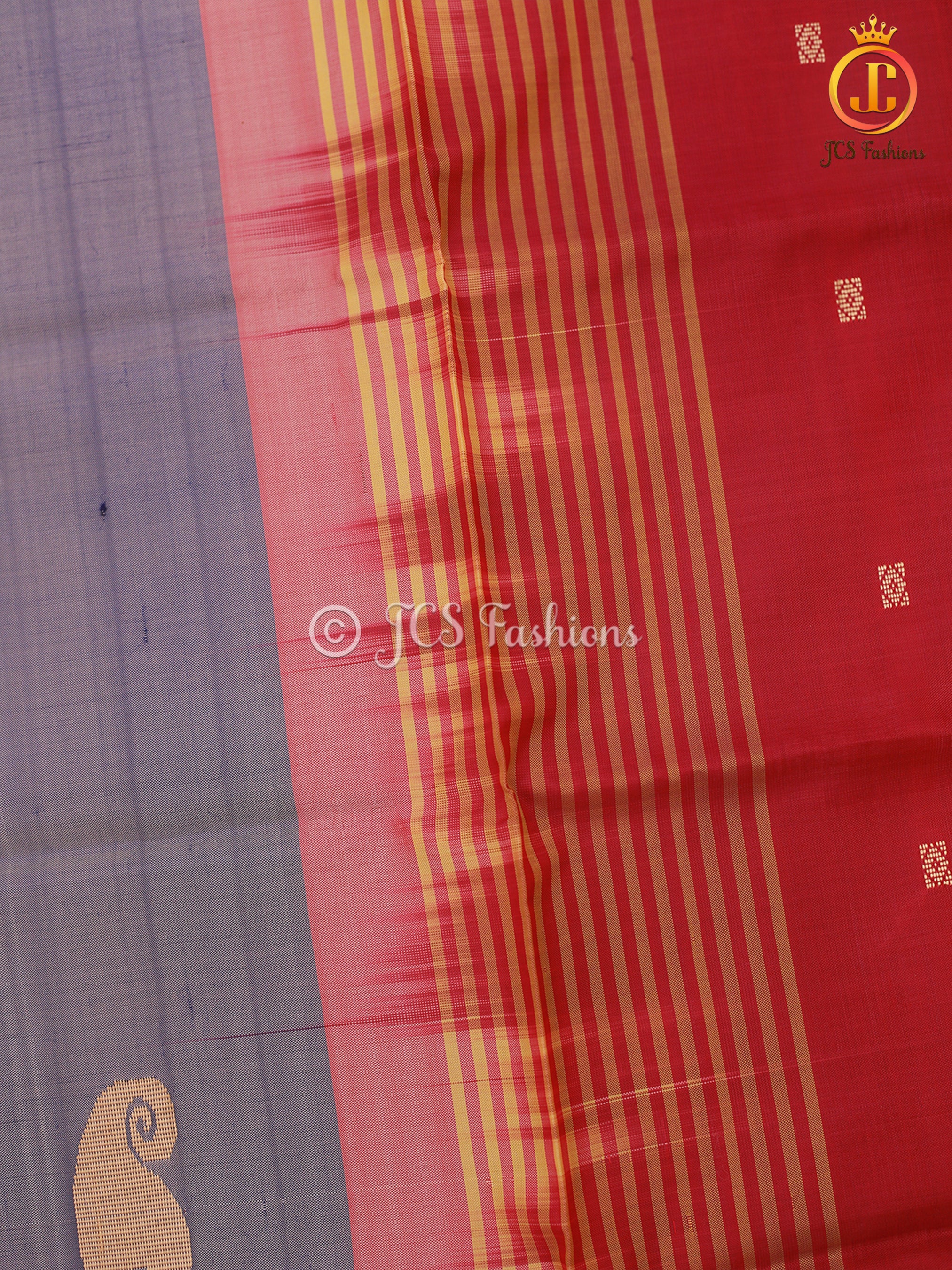 Hand Woven Vibrant And Mild Colour VAALAI Pattu Sarees SAREE JCS Fashions